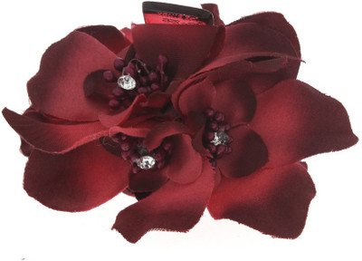Anuradha Art Stylish Hair Clip(Maroon)