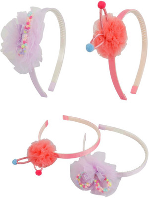 

Muchmore Fancy Daisy Baby Girl Set of 2 Hair Band Jewelry Hair Band(Multicolor)