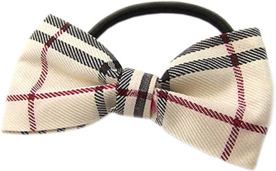 

Young & Forever Pretty Cream ponytail hair band Rubber Band(Cream)
