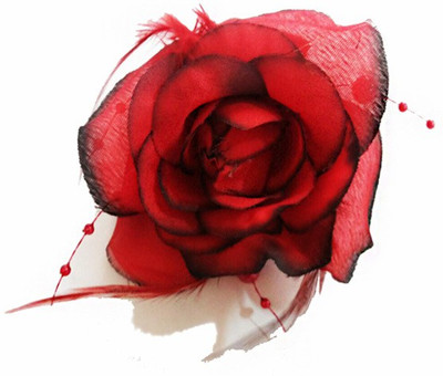 

OPC Beautiful Floral 3 in 1 Accessory Hair Clip(Red)