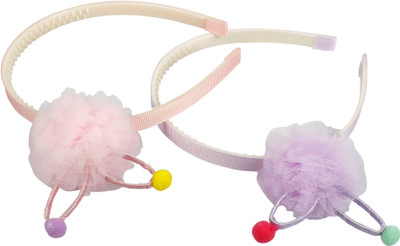 

Muchmore Baby Girl Knot Ribbon Hair Band(Multicolor)