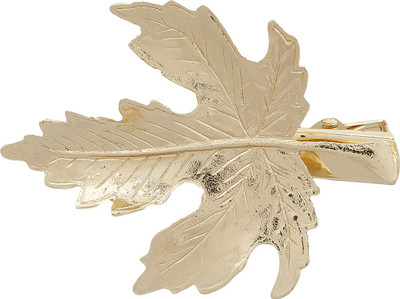

Blueberry Palm Leaf Hair Clip(Gold)