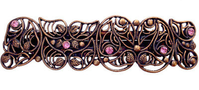 

B-Fashionable Grill Hair Clip(Copper)