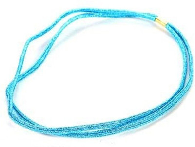

SENECIO 'S Blue Korean Style Double Strand Elastic Head Band, Hair Band(Blue)