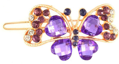 

Anmita AT-363-PURPLE Hair Clip(Purple)
