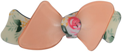 

Taj Pearl Designer Hair Clip(Orange)