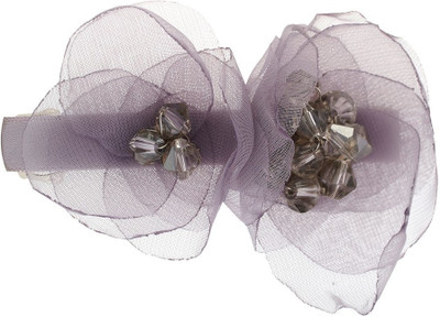 

Vama Fashions Indo Western Wedding Bridal Party Wear Hair Clip(Grey)
