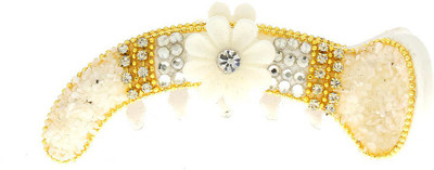

Anuradha Art Stylish Banana Clip(White)