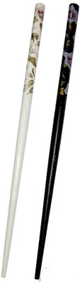 

CraftEra Wooden Stick Hair Pin(Multicolor)