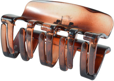 

Sarah Rectangle Medium Size Hair Claw(Brown)