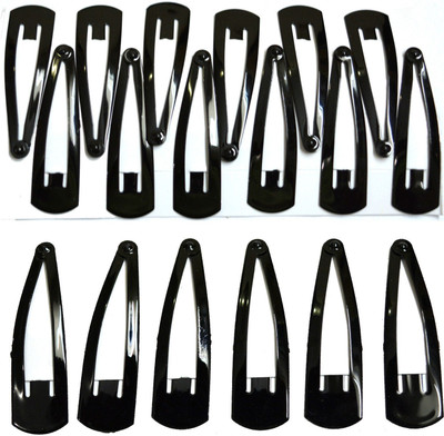 

Anokhi Ada Regular Metallic Tic Tac Clip(Black)