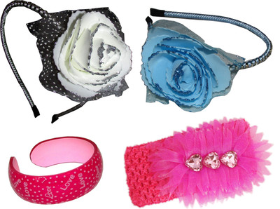 

Anokhi Ada Floral Style Hairband Hair Accessory Set(Multicolor)
