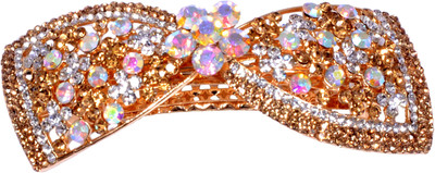 

Mansiyaorange Fancy Latest Designer Party Wedding Stylish Finest Hair Clip(Multicolor)