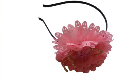 Flipkart - Viva Fashions Smiley Face Flower Hair Band(Pink)