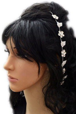 

Shopaholic Fashion Head Harness Hair Chain(Gold)
