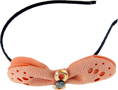 

Trendy Nuts Fabricated Butterfly Hair Band(Multicolor)