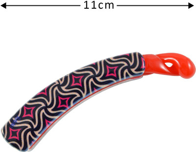 

Sarah Filigree Print Hair Clip(Multicolor)