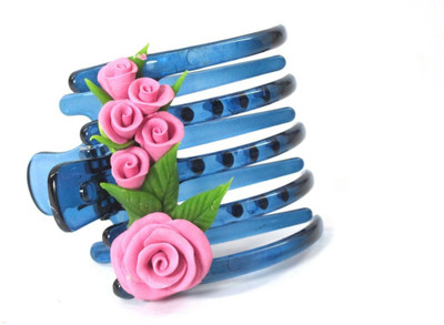 

Advance Hotline Porcelain clay work fancy banana clip Banana Clip(Multicolor)
