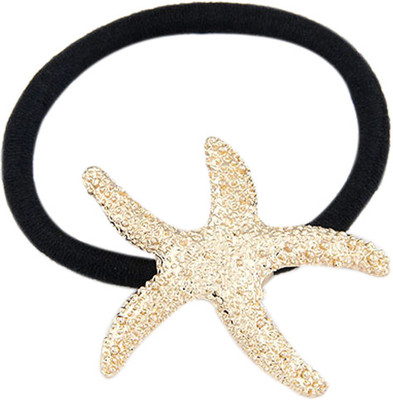 

Young & Forever licious Starfish Rubber Band(Gold, Black)