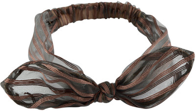 

Sarah Bunny Ear Hair Band(Brown)