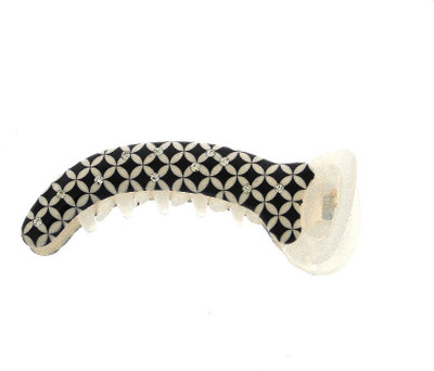 

Anuradha Art Trendy Banana Clip(White, Black)