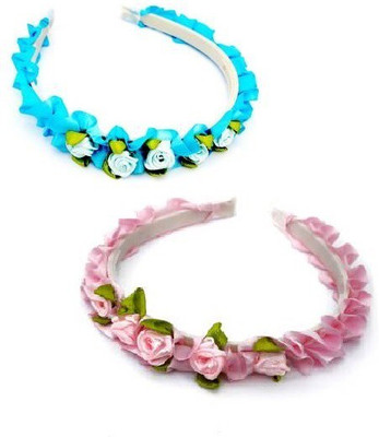 

Sparklandtwinkle blue and pink Hair Band(Multicolor)