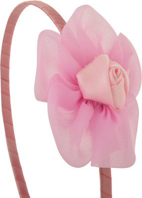 

Angel Closet Satin Organza Hair Band(Pink)