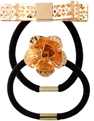 

20 Dresses Not Just A Bow Rubber Band(Gold)