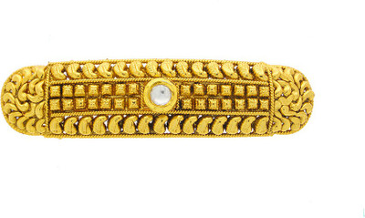 Anuradha Art Golden Finish Hair Clip(Gold)