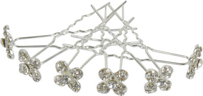 

Muchmore Gorgeous Beautiful Style Fashion Hair Clip For Women Jewelry Hair Clip(White)
