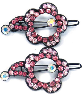 

SPM Pair Of Elegant New Hairclips58 Hair Clip(Multicolor)