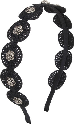 

Fayon Designer Modern Blue Roses Hair Band(Blue)