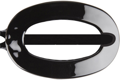 

Style Tweak Black Round Princess Hair Clip(Black)