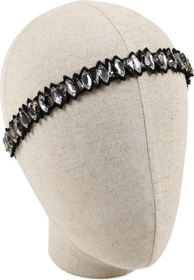 

Hair Drama Company Hair Drama Black Metal Headband Head Band(Black)