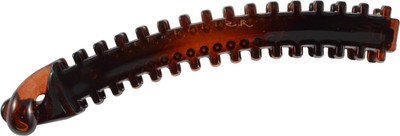 

Sarah Spiky Design Banana Clip(Brown)