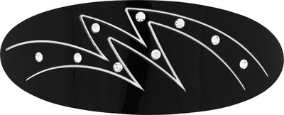 

Shining Jewel Fancy Crystal Hair Clip(Black)