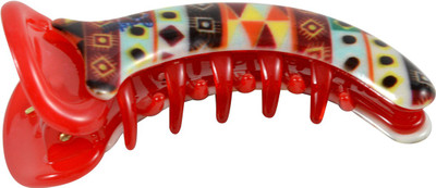 

Sarah Geometric Print Hair Clip(Multicolor)