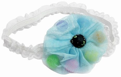 

Pink & Blue India Toddler Girl Net Flower Head Band(Turquoise)