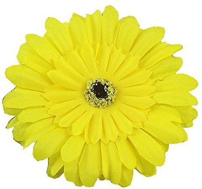 

Coco love Big sun flower Hair Clip and Hair Pin Hat Decoration Flower(Yellow) Hair Clip(Multicolor)