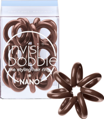 

Invisibobble NANO PRETZEL BROWN Rubber Band(Brown)