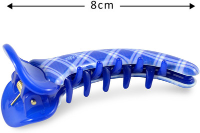 

Sarah Check Print Hair Clip(Multicolor)