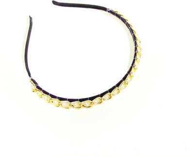 

AccessHer Hair band Hair Band(Gold)