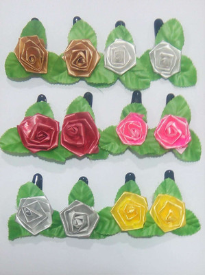 

Abhi Fancy Hair Clips Tic Tac Clip(Multicolor)