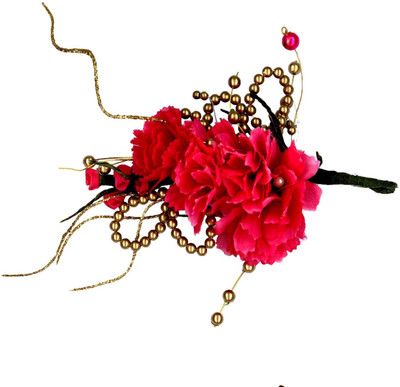 

AmberRoze Floral Hair Clip(Pink)
