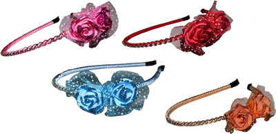 

Takspin Floral Style Hairband Hair Accessory Set(Multicolor)