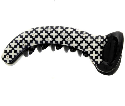 

Anuradha Art BN-138 Banana Clip(White, Black)