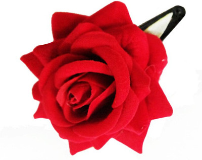 

OPC Beautiful Floral Hair Accessory Tic Tac Clip(Red)