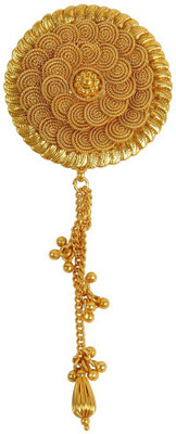 

Muchmore Exclusive 18k Gold Plated Choker Circle Style Single Head Hair Pin For Women & Girls Jewelry Hair Pin(Gold)
