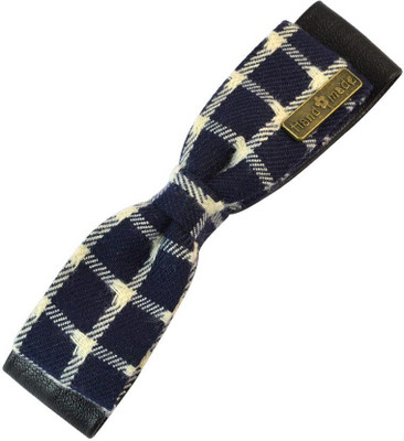

Sarah Checks Print Hair Clip(Blue)