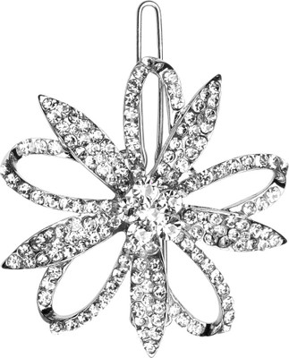 

Glitters Online White Colour American Diamond Hair Pin(White)